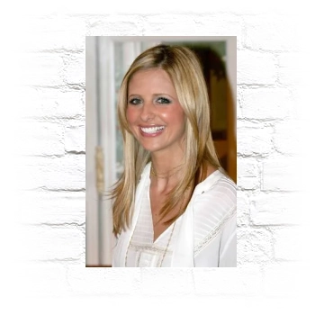 Sarah Michelle Gellar Metal Wall Art