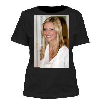 Sarah Michelle Gellar Women's Cut T-Shirt