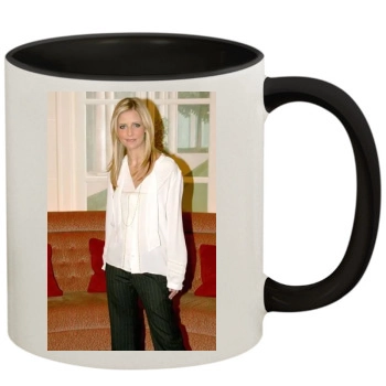 Sarah Michelle Gellar 11oz Colored Inner & Handle Mug