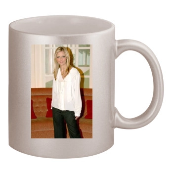 Sarah Michelle Gellar 11oz Metallic Silver Mug