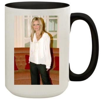 Sarah Michelle Gellar 15oz Colored Inner & Handle Mug