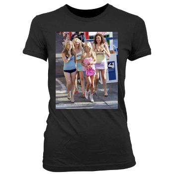 Sarah Michelle Gellar Women's Junior Cut Crewneck T-Shirt