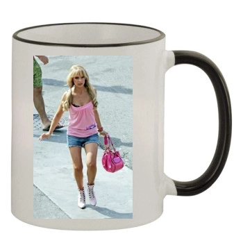 Sarah Michelle Gellar 11oz Colored Rim & Handle Mug