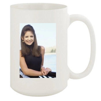 Sarah Michelle Gellar 15oz White Mug