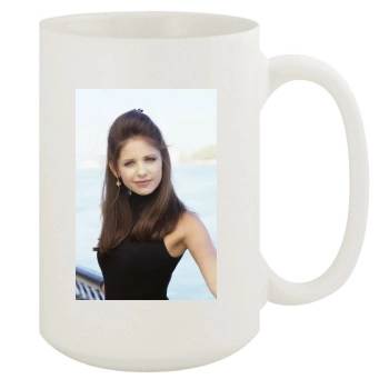 Sarah Michelle Gellar 15oz White Mug