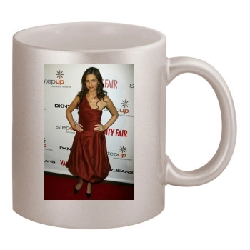 Sarah Michelle Gellar 11oz Metallic Silver Mug