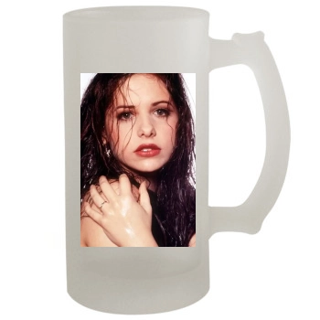 Sarah Michelle Gellar 16oz Frosted Beer Stein