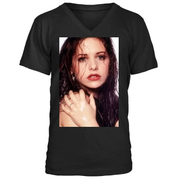 Sarah Michelle Gellar Men's V-Neck T-Shirt