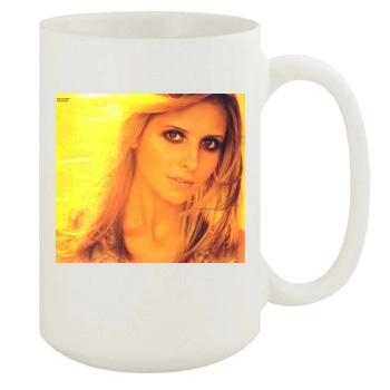 Sarah Michelle Gellar 15oz White Mug