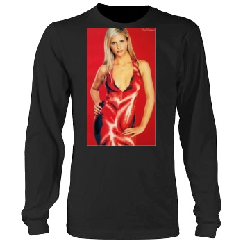 Sarah Michelle Gellar Men's Heavy Long Sleeve TShirt