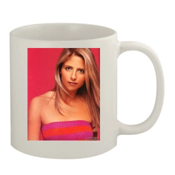 Sarah Michelle Gellar 11oz White Mug