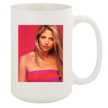 Sarah Michelle Gellar 15oz White Mug