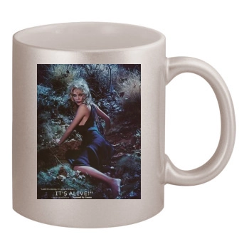 Sarah Michelle Gellar 11oz Metallic Silver Mug