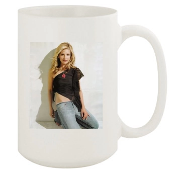 Sarah Michelle Gellar 15oz White Mug