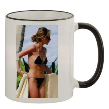 Sarah Michelle Gellar 11oz Colored Rim & Handle Mug