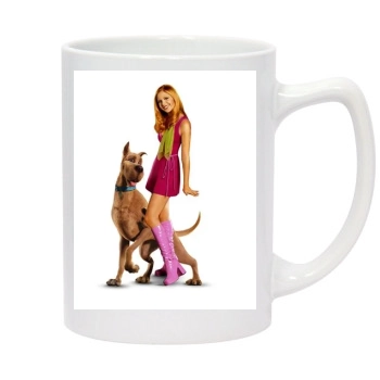 Sarah Michelle Gellar 14oz White Statesman Mug