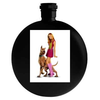 Sarah Michelle Gellar Round Flask