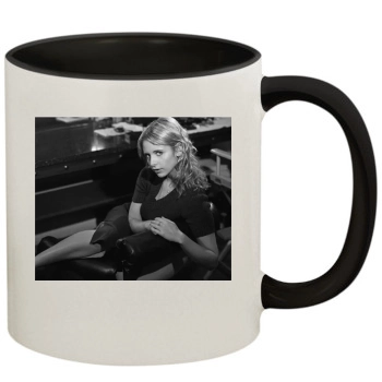 Sarah Michelle Gellar 11oz Colored Inner & Handle Mug