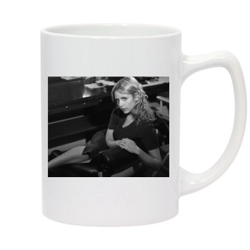 Sarah Michelle Gellar 14oz White Statesman Mug