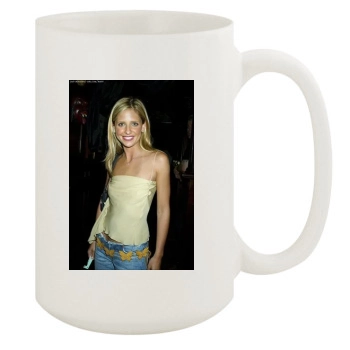 Sarah Michelle Gellar 15oz White Mug