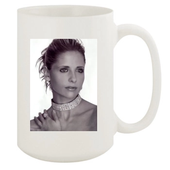 Sarah Michelle Gellar 15oz White Mug