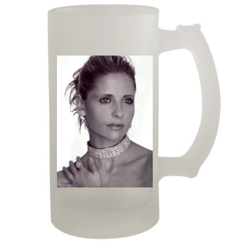 Sarah Michelle Gellar 16oz Frosted Beer Stein