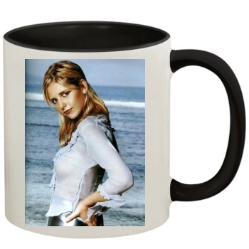 Sarah Michelle Gellar 11oz Colored Inner & Handle Mug