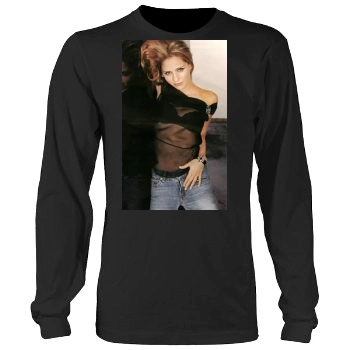 Sarah Michelle Gellar Men's Heavy Long Sleeve TShirt