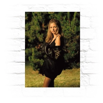 Sarah Michelle Gellar Metal Wall Art