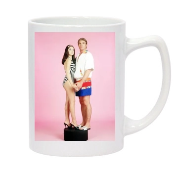 Sarah Michelle Gellar 14oz White Statesman Mug