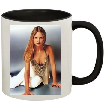 Sarah Michelle Gellar 11oz Colored Inner & Handle Mug