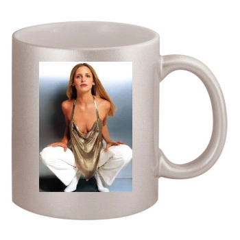 Sarah Michelle Gellar 11oz Metallic Silver Mug