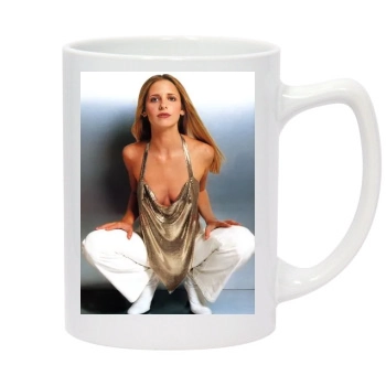 Sarah Michelle Gellar 14oz White Statesman Mug