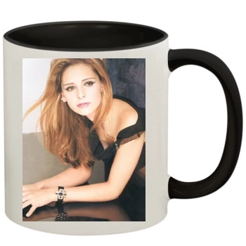 Sarah Michelle Gellar 11oz Colored Inner & Handle Mug