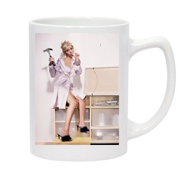 Sarah Michelle Gellar 14oz White Statesman Mug