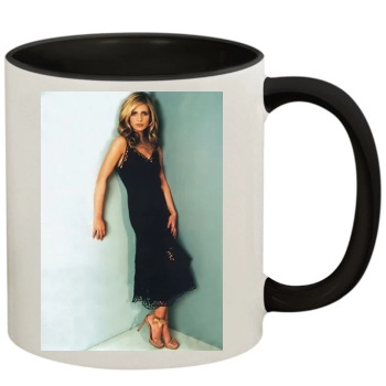 Sarah Michelle Gellar 11oz Colored Inner & Handle Mug