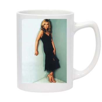 Sarah Michelle Gellar 14oz White Statesman Mug