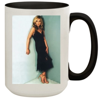 Sarah Michelle Gellar 15oz Colored Inner & Handle Mug