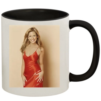 Sarah Michelle Gellar 11oz Colored Inner & Handle Mug