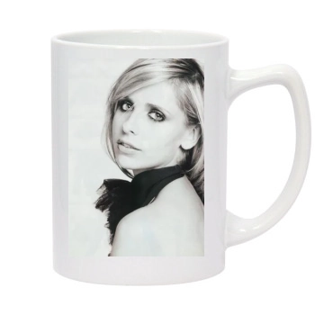 Sarah Michelle Gellar 14oz White Statesman Mug