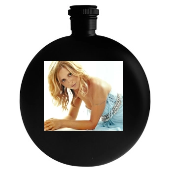 Sarah Michelle Gellar Round Flask