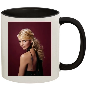 Sarah Michelle Gellar 11oz Colored Inner & Handle Mug