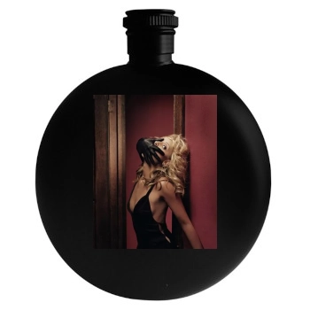 Sarah Michelle Gellar Round Flask