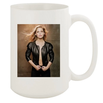 Sarah Michelle Gellar 15oz White Mug