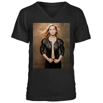 Sarah Michelle Gellar Men's V-Neck T-Shirt