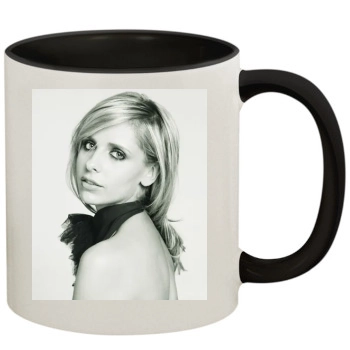 Sarah Michelle Gellar 11oz Colored Inner & Handle Mug