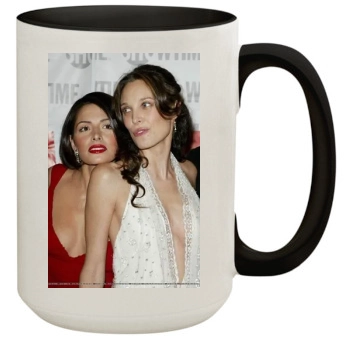 Sarah Shahi 15oz Colored Inner & Handle Mug