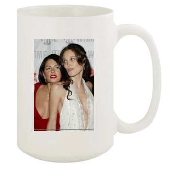 Sarah Shahi 15oz White Mug