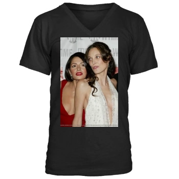 Sarah Shahi Men's V-Neck T-Shirt