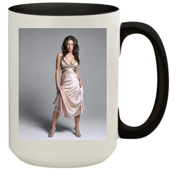 Sarah Shahi 15oz Colored Inner & Handle Mug